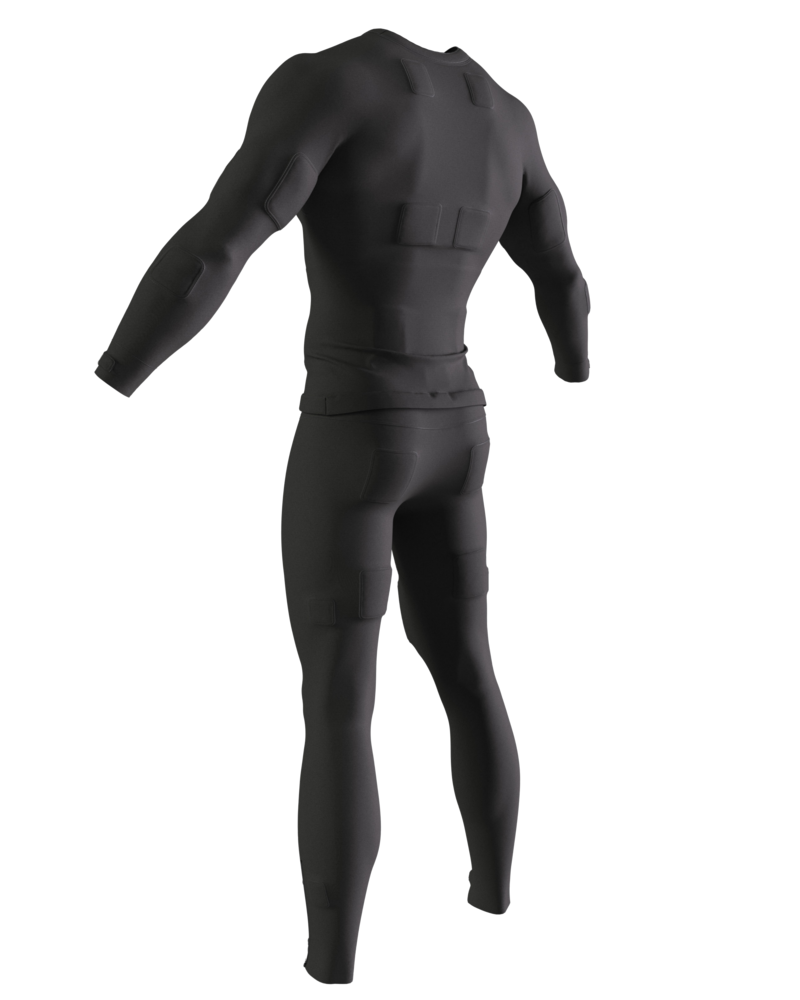Stabilis Medical NMES Suit — rear view
